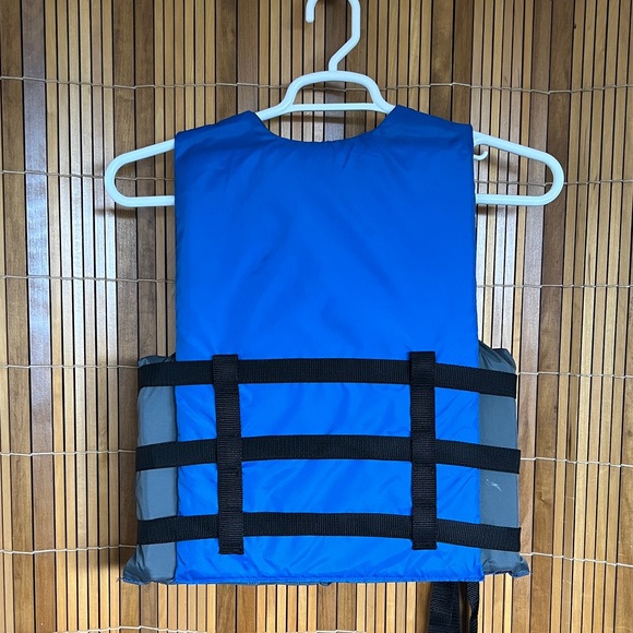 Adult Stearns Boating Life Jacket - blue and grey - EUC - ships fast💨 - Picture 4 of 9